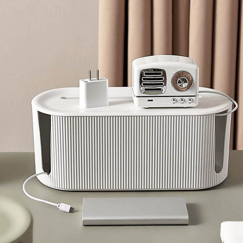 Tidy Charge™ Storage Box Organiser