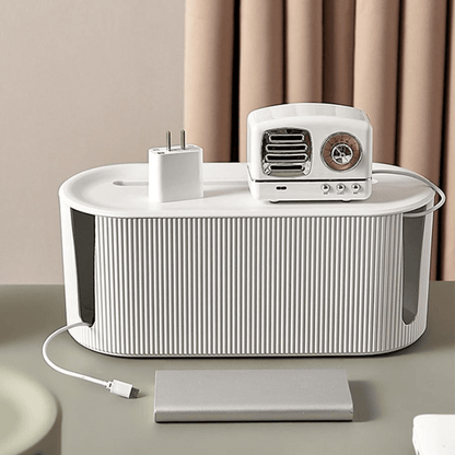 Tidy Charge™ Storage Box Organiser