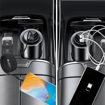 Tidy Charge™  Magnetic Recoil Charger