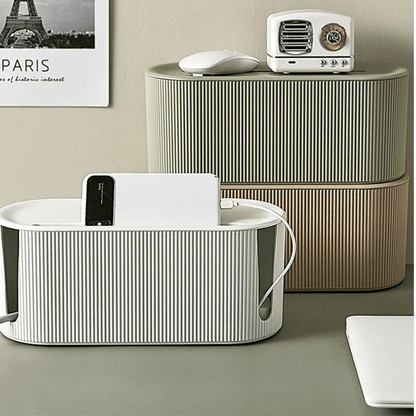 Tidy Charge™ Storage Box Organiser