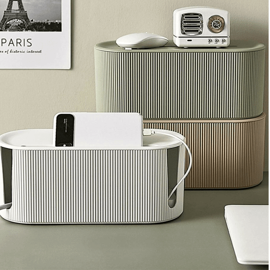 Tidy Charge™ Storage Box Organiser